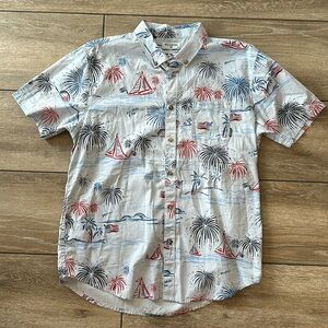 Men’s Billabong patriotic shirt, size XL